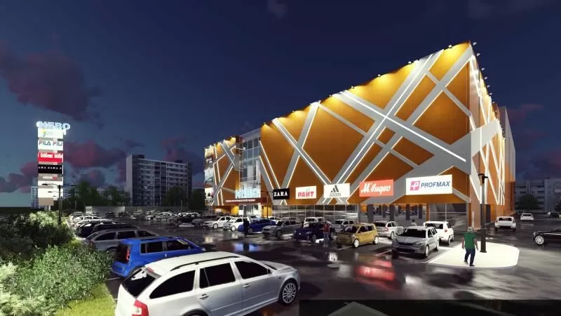 Усиление сотовой связи в торговом центре в 