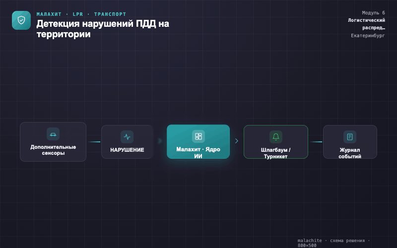 Схема решения — Система Малахит