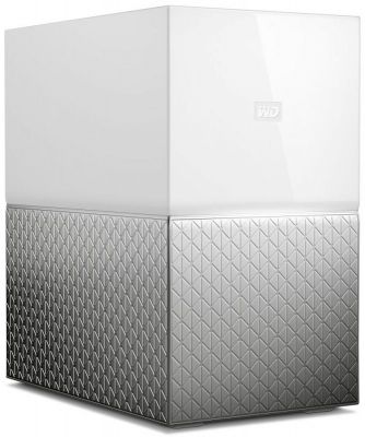 Сетевое хранилище NAS WD Original 8Tb WDBMUT0080JWT-EESN My Cloud Home Duo 2xDisk 2-bay 