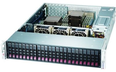 Платформа SuperMicro SSG-2029P-E1CR24H 2.5" SAS/SATA C622 10G 2P 2x1200W 
